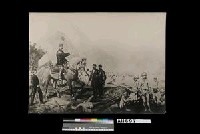 1874年5月西鄉從道巡視石門戰場圖之照片藏品圖，第3張
